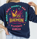 babymonster , Baemon 7 Girls 1 Team – Rookie Era Crest design cheap digital download Svg,Png,Pdf
