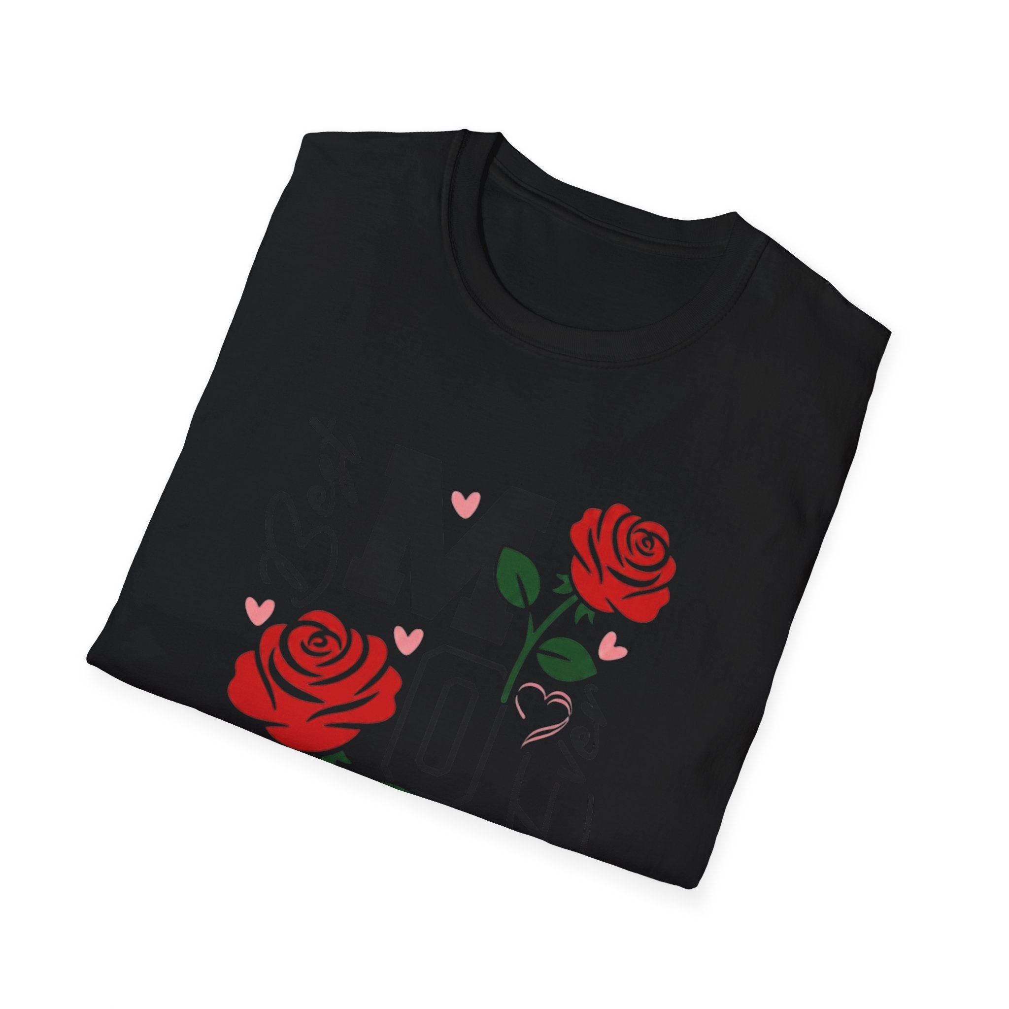 Best Mom Ever Floral T-Shirt — "Best Mom All Day Everyday" Mother's Day Gift