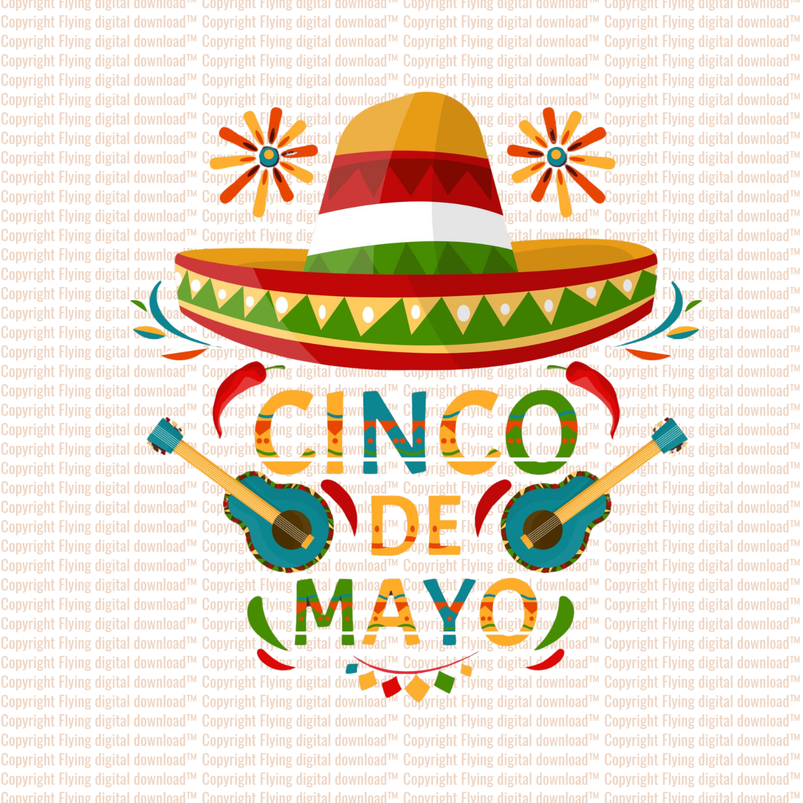 cinco de mayo SVG-PNG