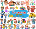 cocomelon svg Mega bundle 800+ Files Svg,Png,Pdf, Vector, Sickers, Clipart, Cocomelon Bundle, Cocomelon Svg, Cocomelon Png